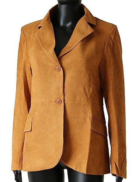Blusenblazer Leichter Damen Velours Blazer Innenfutter Ton in Ton günstig online kaufen