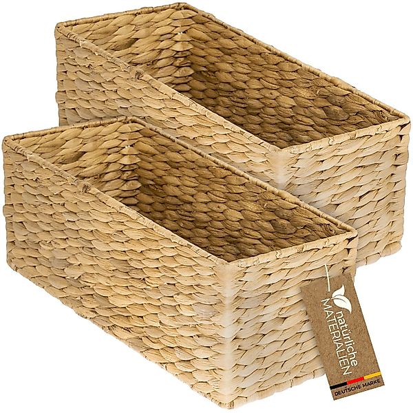 HMF Aufbewahrungskorb Aufbewahrungskorb Badezimmer 2er Set, günstig online kaufen