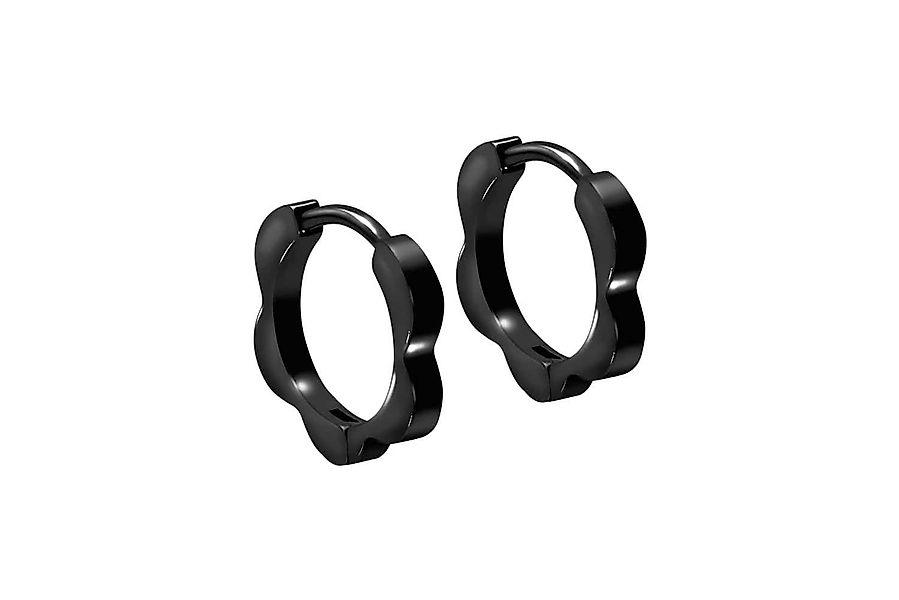 FILANGO Piercing-Set Titan Ohrclicker Creolen BLUMENFORM günstig online kaufen