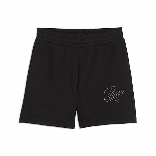 PUMA Trainingsshorts "ESS SCRIPT HIGH-WAIST SHORTS 5"" sportlich, für viels günstig online kaufen