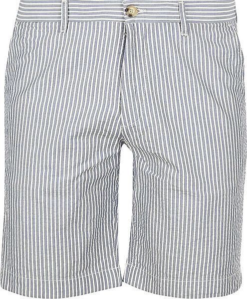 McGregor Shorts Striped Seersucker Medium Blue - Größe 31 günstig online kaufen