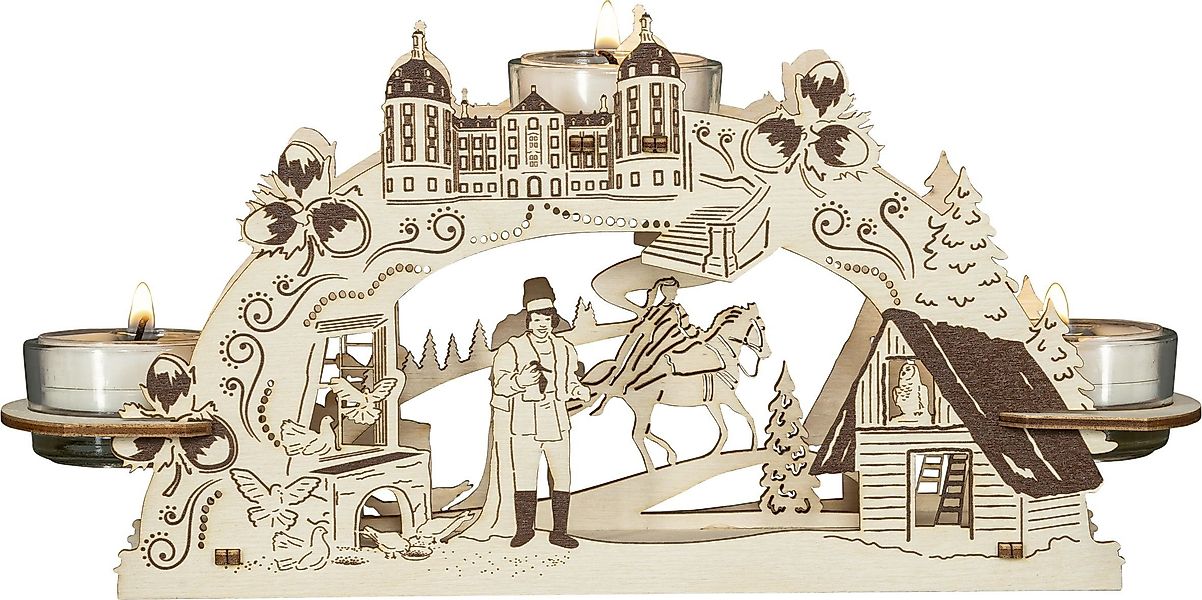 Saico GmbH Seiffen Teelichthalter Teelichthalter Drei günstig online kaufen