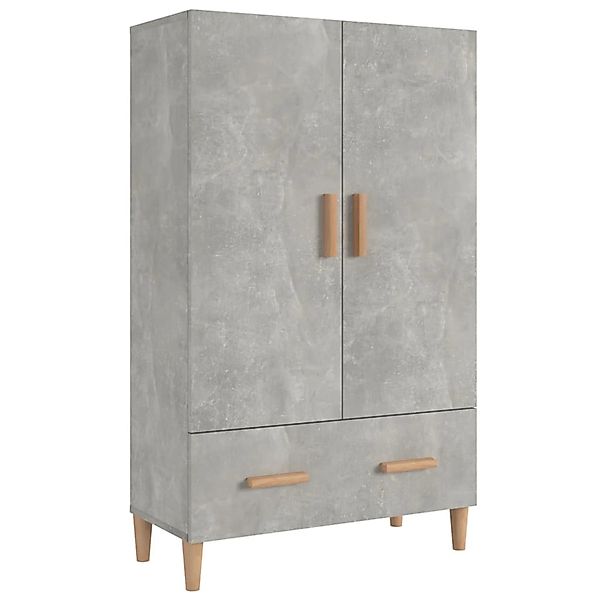 vidaXL Highboard Betongrau 70x31x115 cm Holzwerkstoff 812532 günstig online kaufen