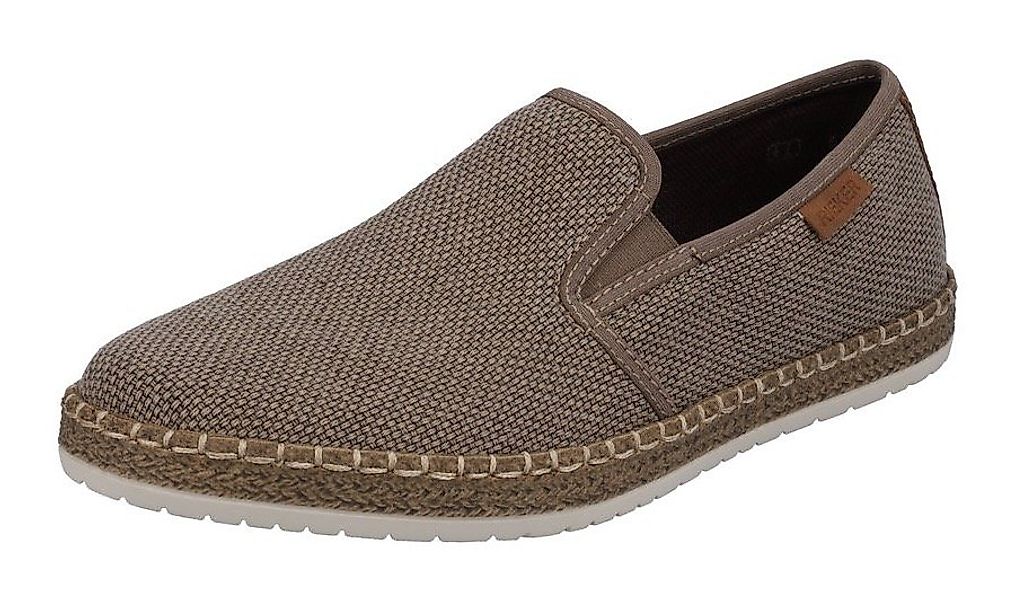 Rieker Espadrille Slipper, Strandschuh, Sommerschuh mit Stretcheinsätzen günstig online kaufen