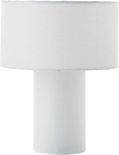 Lüttenhütt Tischleuchte »Alrik - Lampe mit Stoffschirm«, 1 flammig, Höhe 30 günstig online kaufen