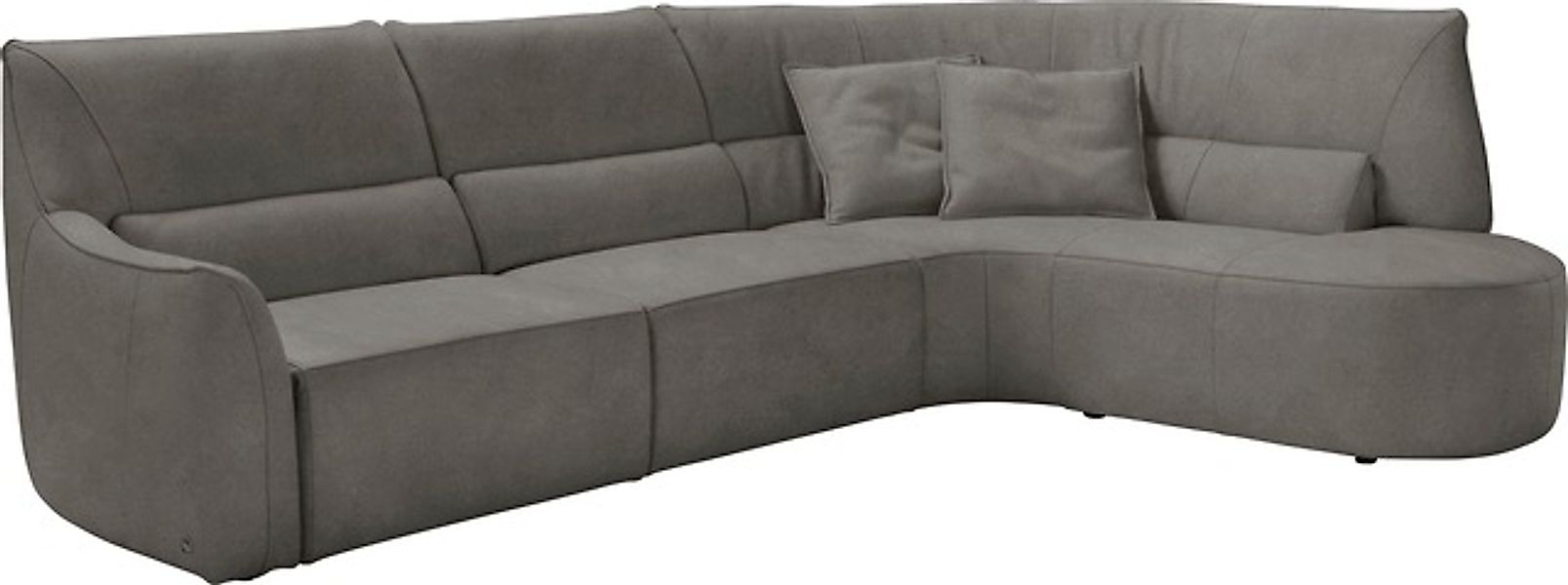 Egoitaliano Ecksofa »Puffy, extravagant & edel, Retro Designsofa, hoher Sit günstig online kaufen