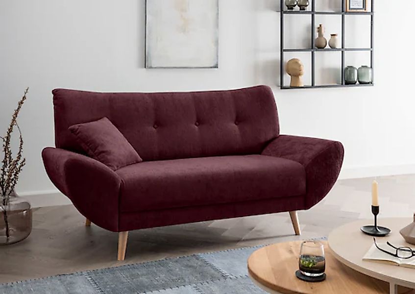 Home affaire Polstergarnitur »Basta« 3-2-1, 3 tlg. tlg. günstig online kaufen