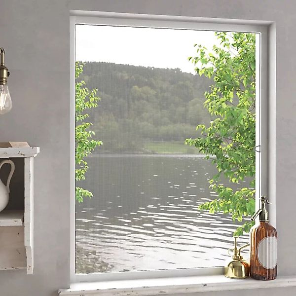 Vidaxl Insektenschutz Für Fenster Weiß 80x100 Cm günstig online kaufen