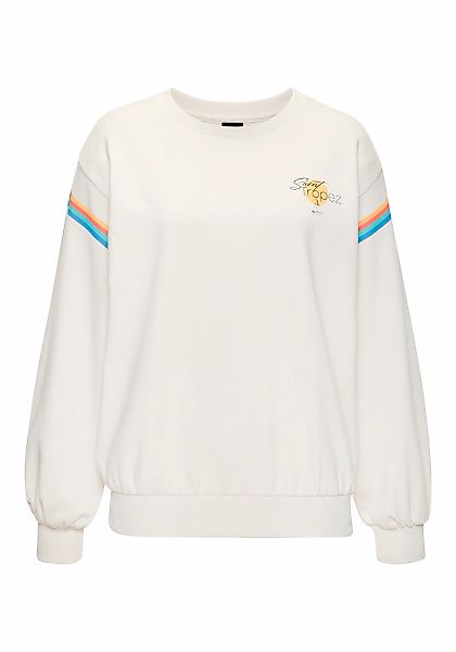 Bench. Sweatshirt, mit modischen Druck Details günstig online kaufen