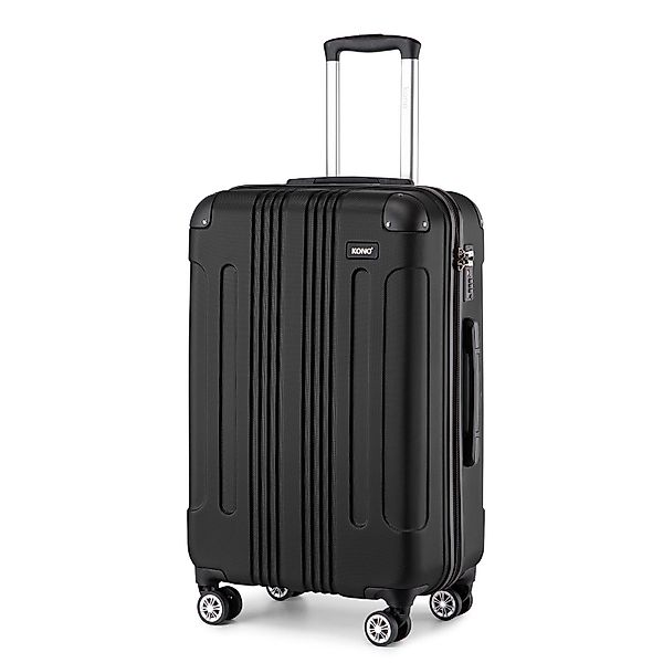 KONO Handgepäck-Trolley Panda-Design Hartschalen-Koffer mit 360°-Drehrollen günstig online kaufen