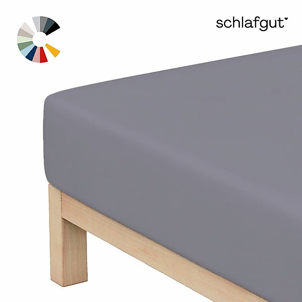 Schlafgut Spannbettlaken "Basic Cotton Spannbettlaken" Preiseinstiegsmodell günstig online kaufen