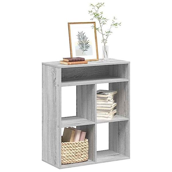 vidaXL Bücherregal Bücherregal Grau Sonoma 66x31x80 cm Holzwerkstoff günstig online kaufen