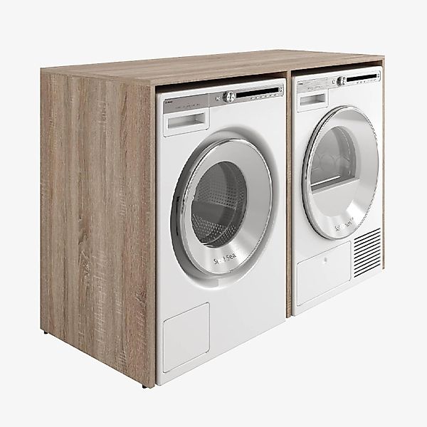 Platan Room Waschmaschinenumbauschrank DORA Waschmaschinenschrank 130 günstig online kaufen