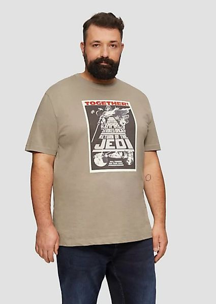 s.Oliver Kurzarmshirt T-Shirt mit Star Wars™ Print Artwork günstig online kaufen