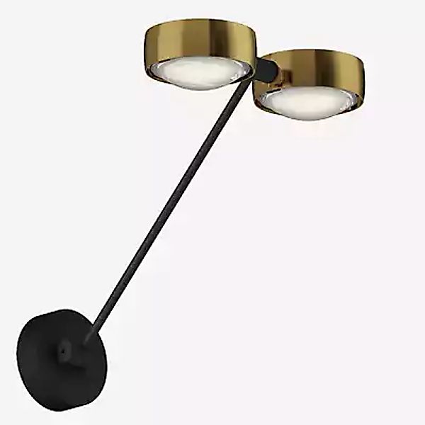 Occhio Sento Parete Doppio 40 Up E Wandleuchte LED, Kopf bronze/Body schwar günstig online kaufen