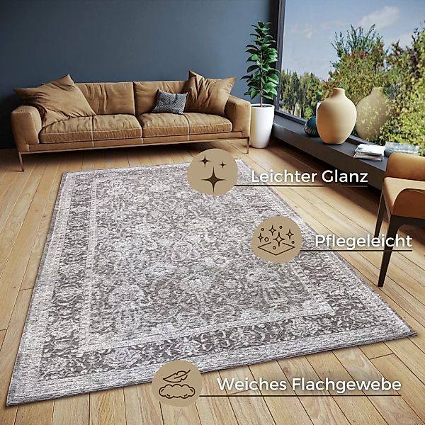 HANSE Home Teppich »Aseno«, rechteckig, 6 mm Höhe, strapazierfähig, pflegel günstig online kaufen