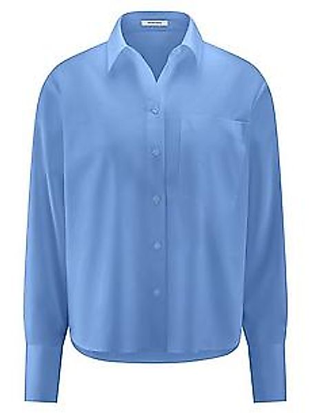 Bluse Peter Hahn blau günstig online kaufen