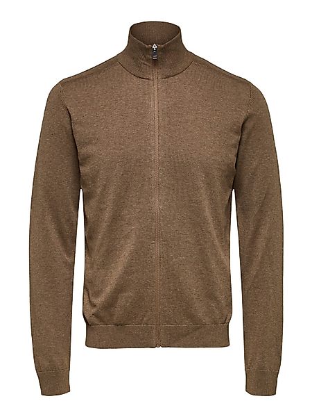 Selected Strickjacke SLHBERG FULL ZIP CARDIGAN günstig online kaufen