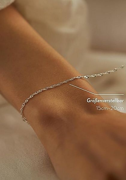 Einzelstück Armband Armband Memory gedrehtes Silberarmband 925 Sterling Sil günstig online kaufen
