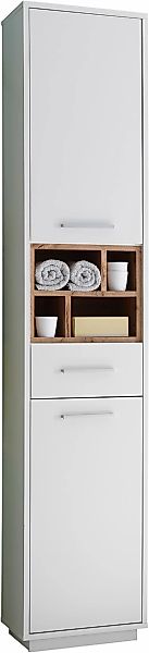 BASIC by Balculina Hochschrank "Mila, Badezimmerschrank BxHxT 38x190x30 cm" günstig online kaufen