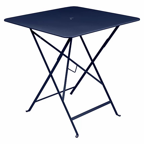 Bistro Klapptisch Rechteckig 71x71 Abyssblau günstig online kaufen