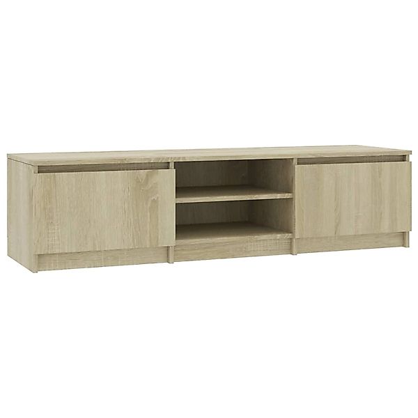 Tv-schrank Sonoma-eiche 140×40×35,5 Cm Spanplatte günstig online kaufen