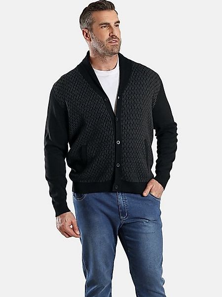 Charles Colby Cardigan DUKE RONAN +Fit Kollektion, hinten uni günstig online kaufen