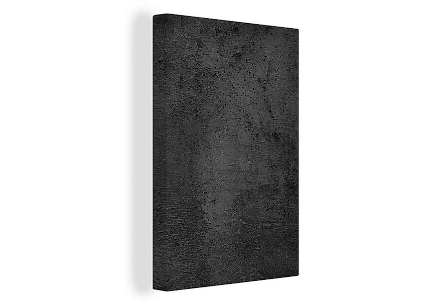 OneMillionCanvasses® Leinwandbild Beton - Robust - Vintage - Rustikal - Gra günstig online kaufen