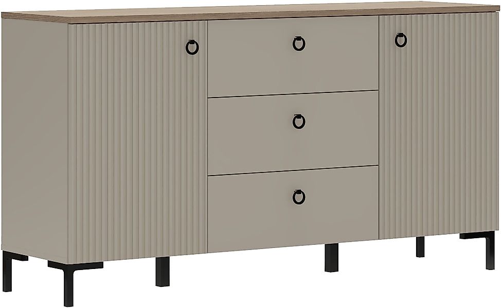 Home affaire Sideboard Luminara (1 St), günstig online kaufen