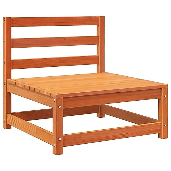 vidaXL Gartensofa ohne Armlehnen Wachsbraun 70x70x67 cm Massivholz 837918 günstig online kaufen