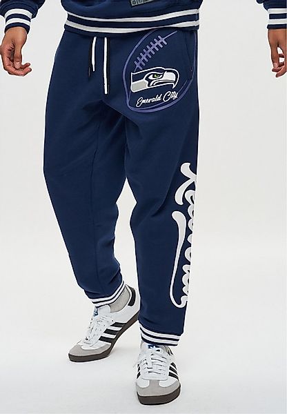 Recovered Sweathose NFL Seahawks Emerald City mit gestreiften Bündchen günstig online kaufen