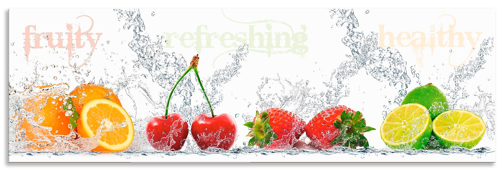 Artland Küchenrückwand »Fruchtig erfrischend gesund Fruchtmix«, (1 tlg.), A günstig online kaufen