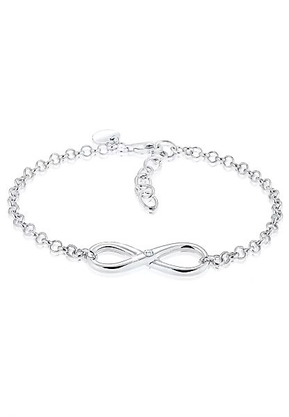 Elli Armband "Infinity Zirkonia 925 Sterling Silber" günstig online kaufen