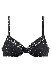 LASCANA Bügel-Bikini-Top Leona, mit Pünktchenprint günstig online kaufen
