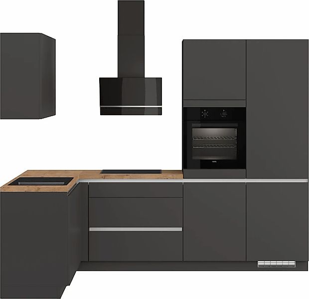 IMPULS KÜCHEN Winkelküche ""Dublin", Ausrichtung wählbar, Schubkästen mit S günstig online kaufen