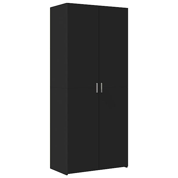 vidaXL Highboard Highboard Schwarz 80x42,5x185 cm günstig online kaufen