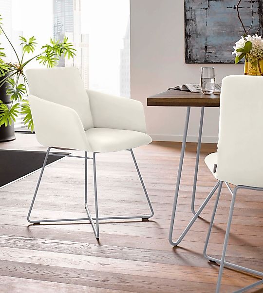 W.SCHILLIG Armlehnstuhl "jakob" () Longlife Xtra-Leder Z59 mit Drahtrohrges günstig online kaufen