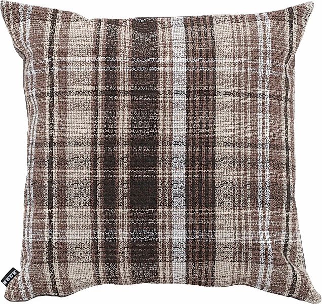 H.O.C.K. Dekokissen "Ardesia" mit Karomuster, Kissenhülle mit Füllung, 1 St günstig online kaufen
