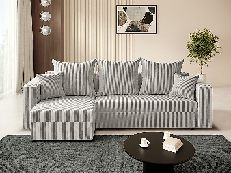 Beautysofa Ecksofa Ecksofa L Hugo – günstig online kaufen