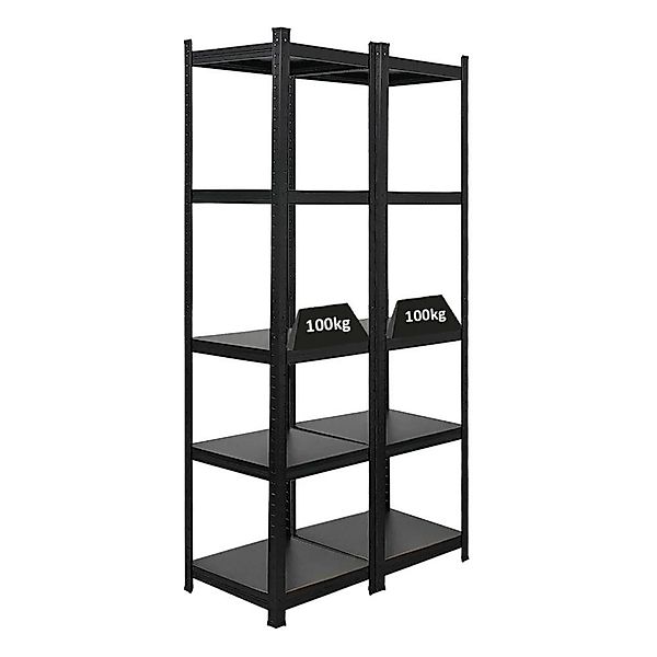 PROREGAL® Schwerlastregal MegaDeal 2x All Black günstig online kaufen
