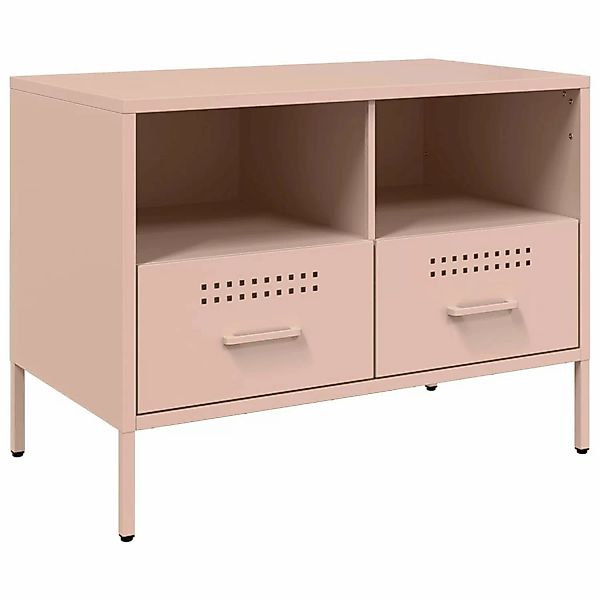 VidaXL TV-Schrank Rosa 68x39x50,5 cm Kaltgewalzter Stahl günstig online kaufen