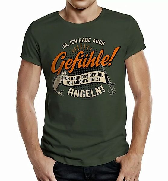 RAHMENLOS® T-Shirt Das Geschenk für Angler "Ich habe das Gefühl, ich möchte günstig online kaufen