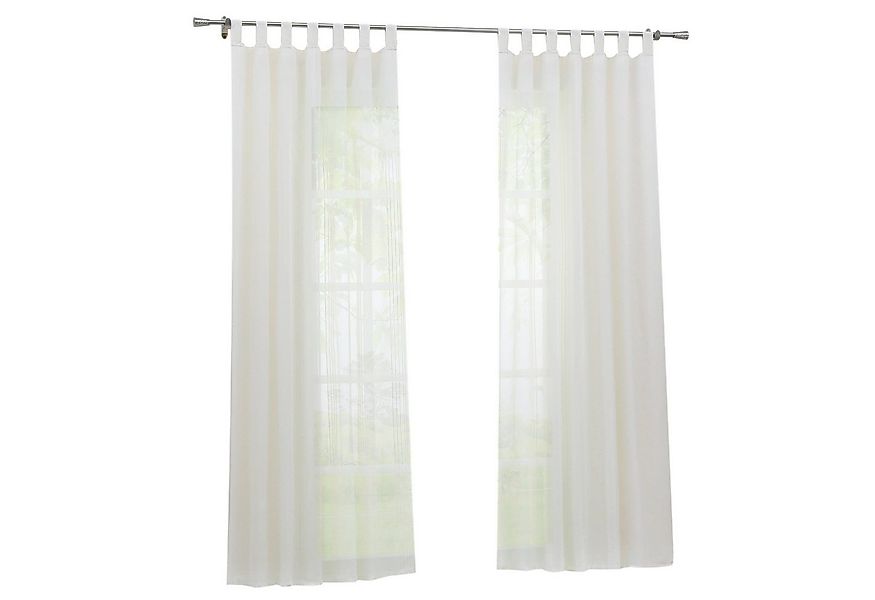 Joyswahl Gardine See (2 St), Schlaufen, halbtransparent, Dekoschals aus Lei günstig online kaufen