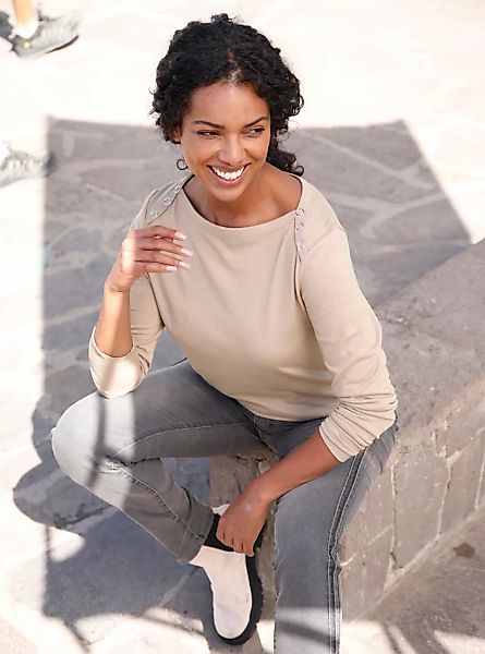 Casual Looks Langarmshirt "Shirt", (1 tlg.) günstig online kaufen