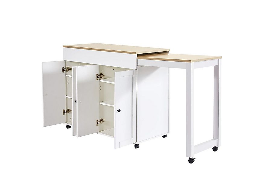 autolock Esstisch Moderner ausziehbarer Bartisch(118-180×50×94cm),Ausziehba günstig online kaufen