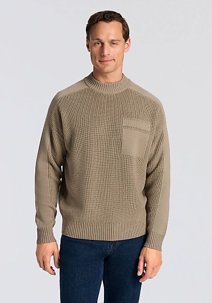 BOSS ORANGE Strickpullover "Andern" Rundhalsausschnitt, relaxed fit, Strick günstig online kaufen