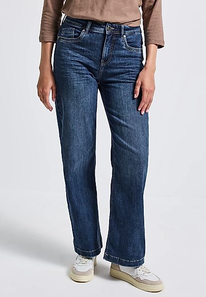 STREET ONE Loose-fit-Jeans aus Baumwolle mit Stretchanteil günstig online kaufen