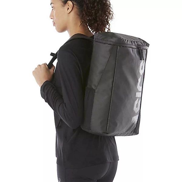 Asics Commuter Rucksack One Size Black / White günstig online kaufen