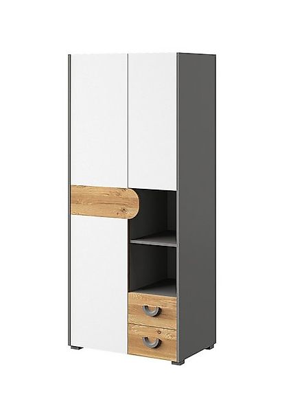 99rooms Drehtürenschrank Nicari (Kleiderschrank, Schrank) Modern Design, fü günstig online kaufen