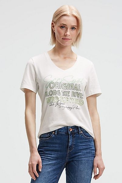 SOCCX V-Shirt mit Baumwolle günstig online kaufen